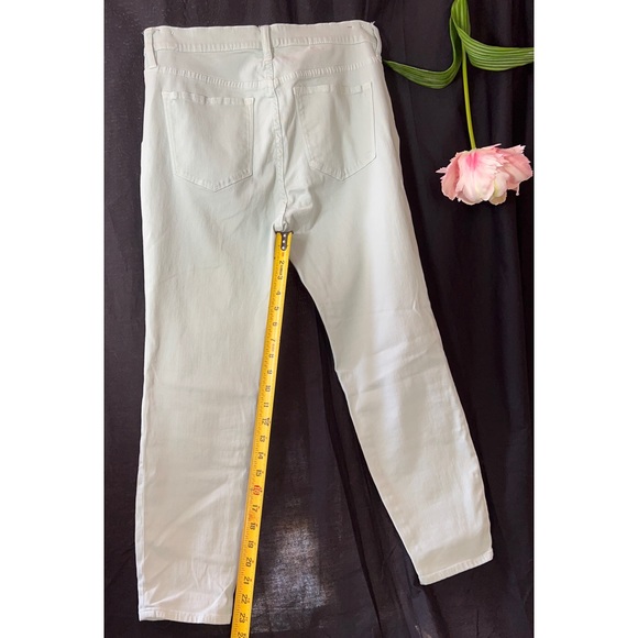 J. Crew Pale Mint Green Lookout Highrise Skinny Jeans, Sz 31, Cropped - Picture 15 of 16
